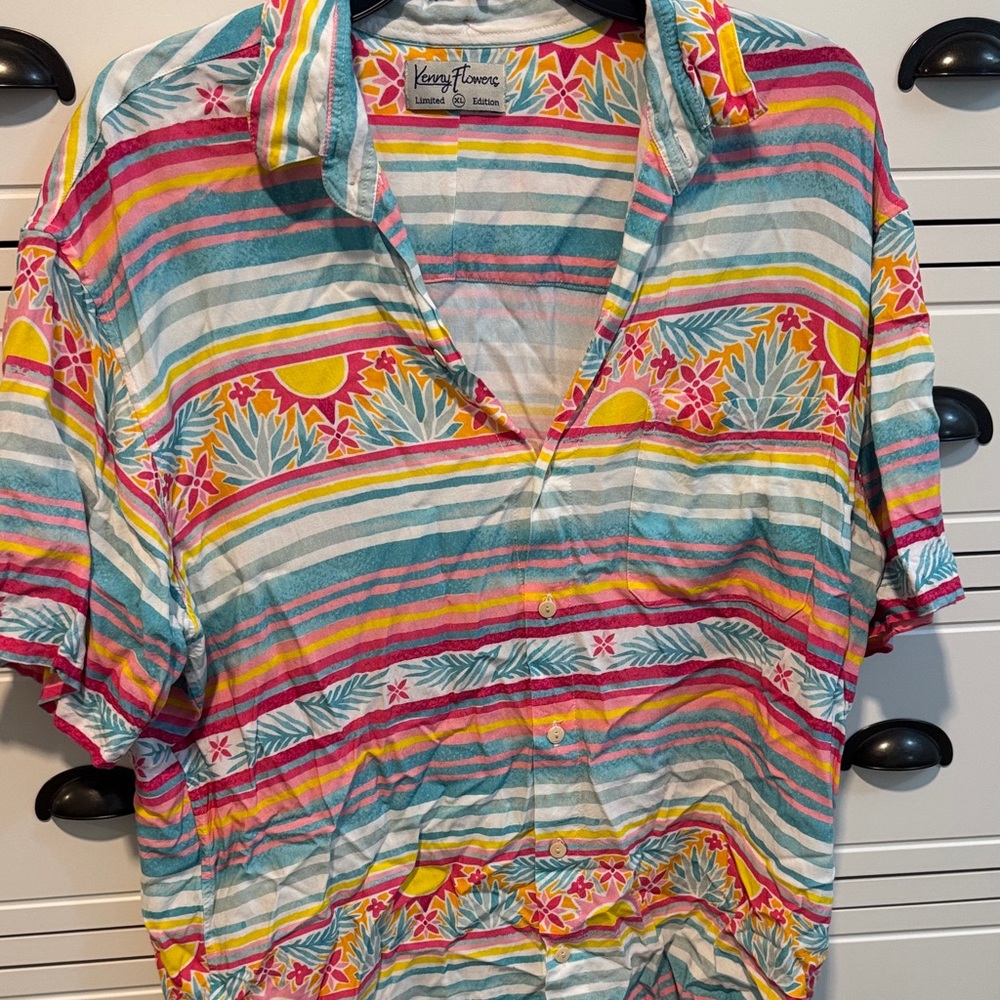 Kenny Flowers Mayakoba Button-Up Shirt XL